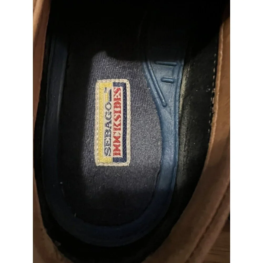 Sebago Blue Leather Docksiders‎ Shoes Size 9M